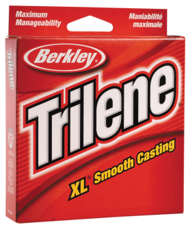 BERKLEY  -  Vislijn  -  TRILENE XL  -   300 meter  -   1.8 kg  -  0.20mm  -  Clear